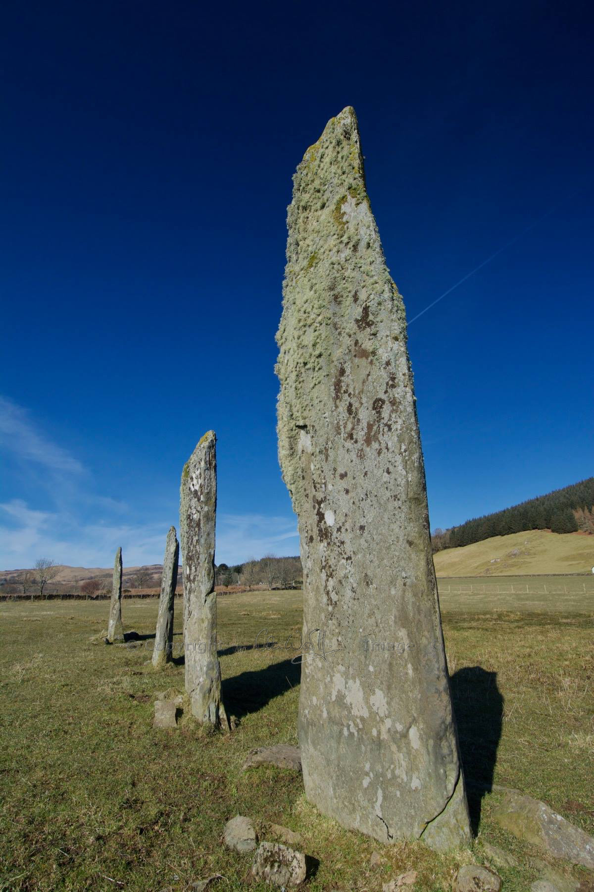 Standing stones Kilmartin